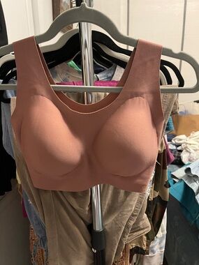 Victorias Secret Seamless Molded Cup Wireless Bra - Dusty Rose